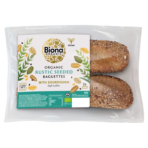 Biona Organic Rustic Seeded Baguette