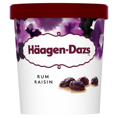 Haagen-Dazs Rum and Raisin Ice Cream