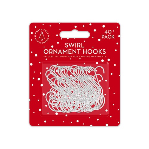 Swirl Ornament Hooks