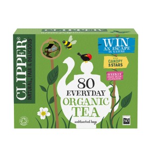 Clipper Organic Everyday Tea Bags 80Pack 232G
