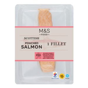 Scottish Poached Salmon Fillet