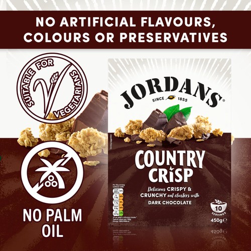 Jordans Country Crisp Dark Chocolate Breakfast Cereal