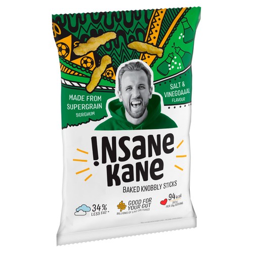 Insane Grain Salt & Vinegar - Baked Knobbly Sticks