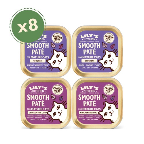 Lily's Kitchen Cat Mature Pate Multipack