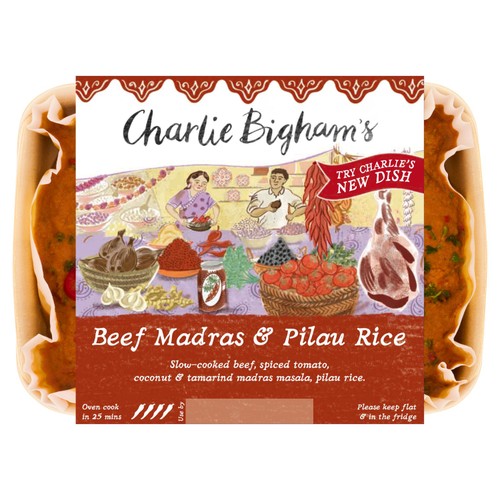 Charlie Bigham's Beef Madras with Pilau Rice