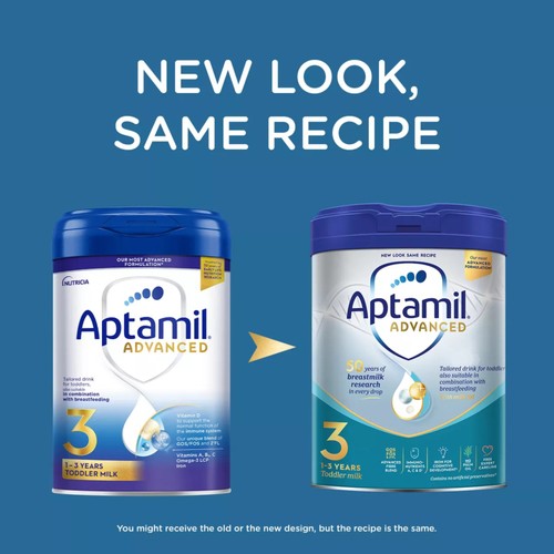 Aptamil Advanced 3 Toddler Milk Formula Powder 1-3 Years