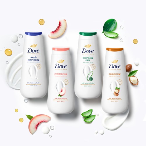 Dove Deeply Nourishing Advanced Care Body Wash Shower Gel