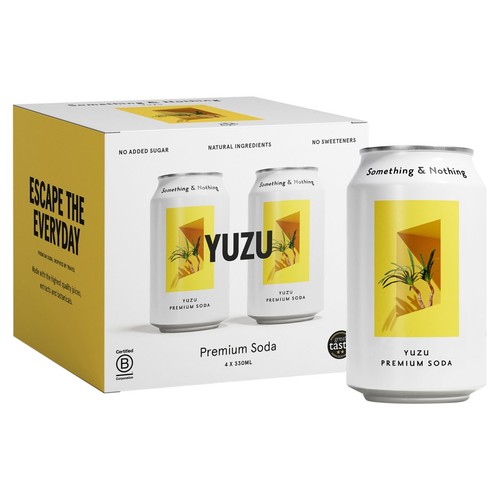 Something & Nothing Yuzu Premium Soda