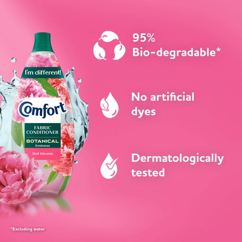 Comfort Botanical Fabric Conditioner First Blooms 86 Washes