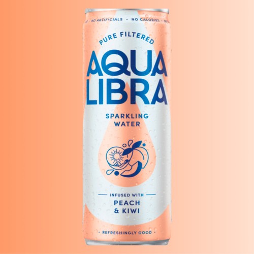 Aqua Libra Peach & Kiwi 24s