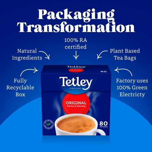 Tetley Decaffeinated Tea Bags