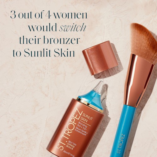 St Tropez Sunlit Skin Bronzing Tint + Tan