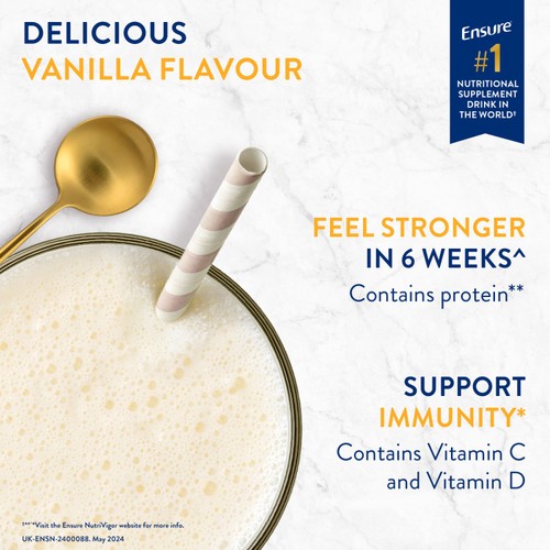 Ensure NutriVigor, Vanilla Flavour Nutritional Shake