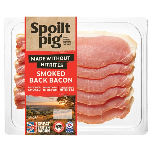 Spoiltpig British Made Without Nitrites Smoked Back Bacon