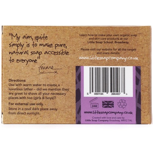 Little Soap Company Organic Bar Soap Lavender