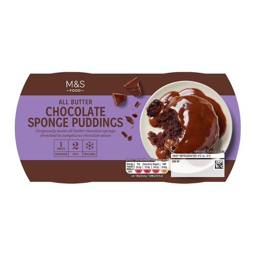M&S Chocolate Sponge Puddings