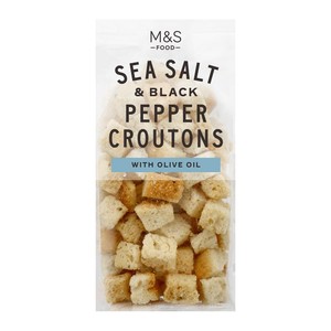 Sea Salt & Black Pepper Croutons