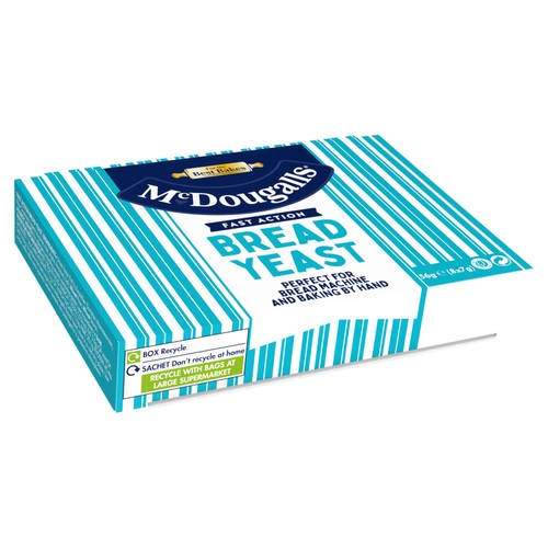 McDougalls Fast Action Dried Yeast Sachets