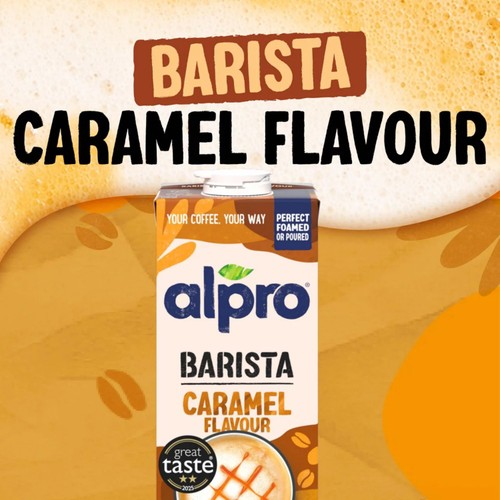 Alpro Barista Caramel Flavour Oat Soya Drink
