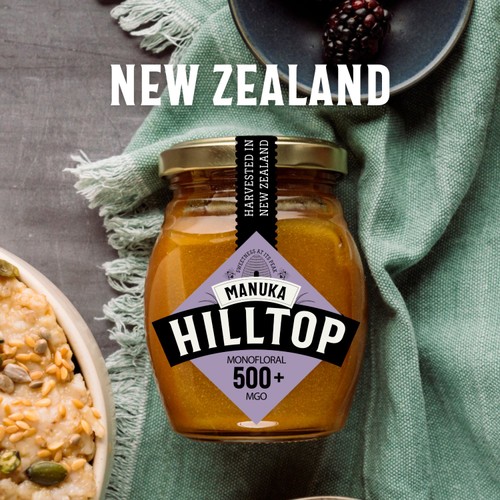 Hilltop Honey Manuka MGO500+ Honey