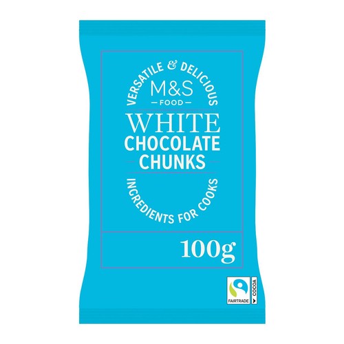 M&S White Chocolate Chunks