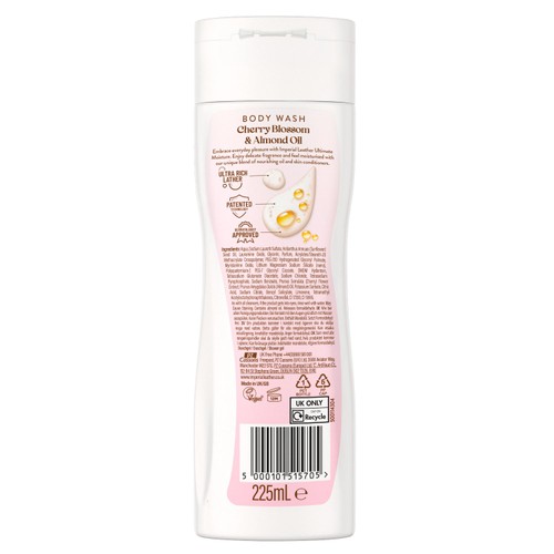 Imperial Leather Ultimate Moisture Cherry Blossom & Almond Oil Body Wash