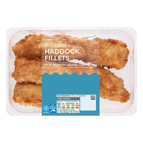 M&S Scottish Breaded Haddock Fillets