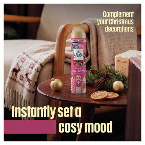 Glade Aerosol Air Freshener Frosted Floral Cherries