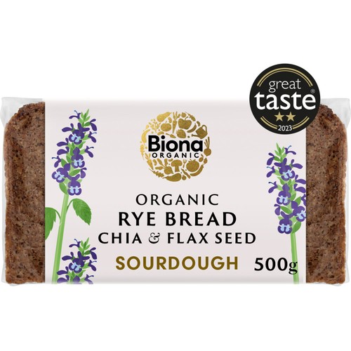 Biona Organic Yeast Free Rye Chia & Flax Seed Bread