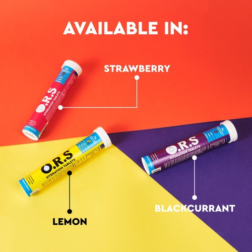ORS Lemon Hydration Tablets