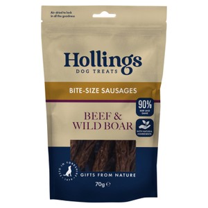 Hollings Bite-Size Gourmet Sausages Pork & Black Pudding