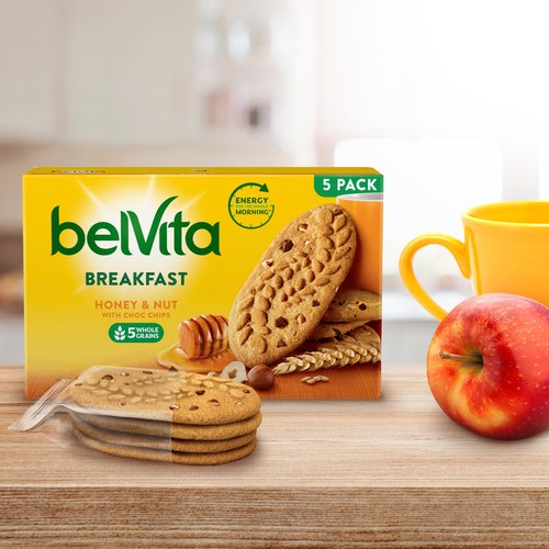 Belvita Honey & Nuts Choc Chips Breakfast Biscuits
