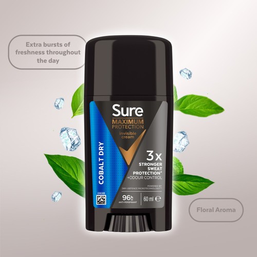 Sure Men Cobalt Dry Anti-perspirant