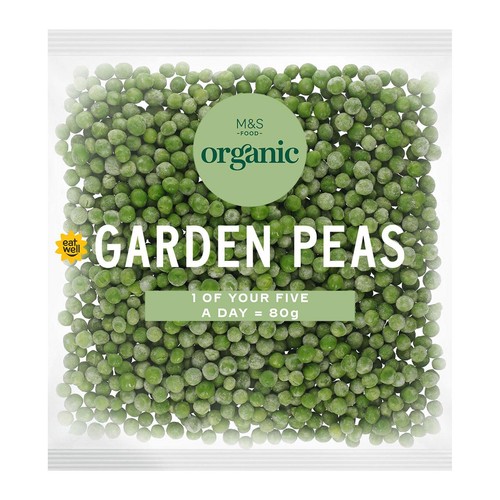 M&S Organic Garden Peas Frozen