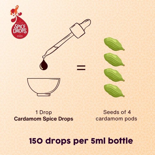 Spice Drops Concentrated Natural Cardamom Extract