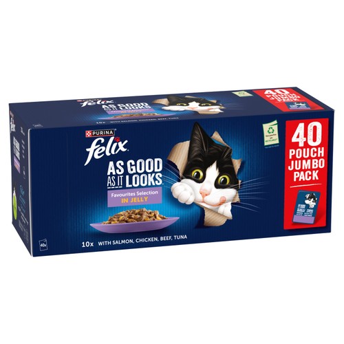 Felix As Good As it Looks Favourites Selection Wet Cat Food
