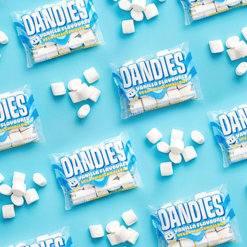 Dandies Vegan Vanilla Flavoured Marshmallows