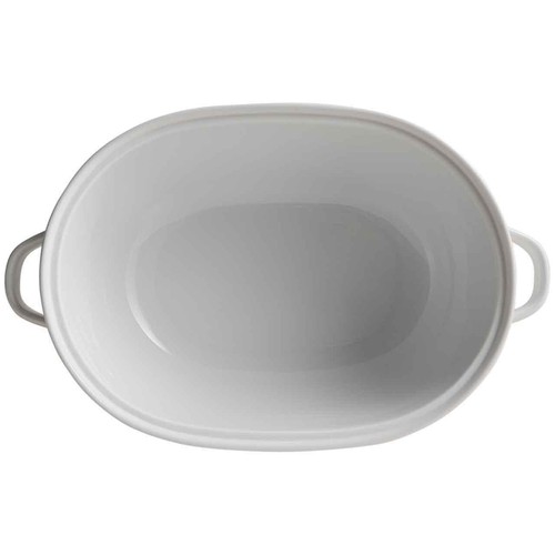M&S Maxim Ceramic Casserole Dish, One Size, White