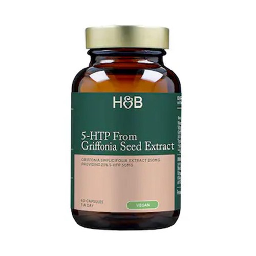 Holland & Barrett 5-HTP Amino Acid Griffonia Seed Extract Vegan Capsules