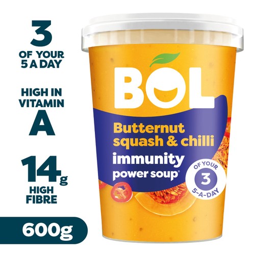 BOL Butternut Squash & Chilli Power Soup