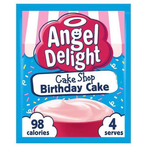Angel Delight Cake Shop Birthday Cake Flavour Instant Dessert Mix