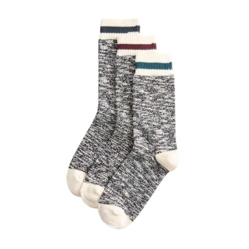 M&S 3 Pack Cotton Rich Socks 9-12