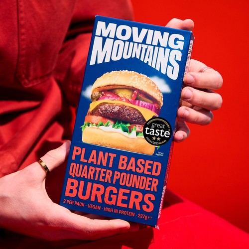 Moving Mountains Plant-Based Burger 
