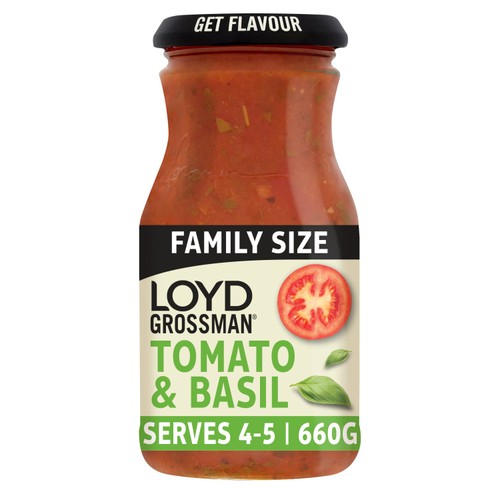 Loyd Grossman Tomato & Basil Pasta Sauce