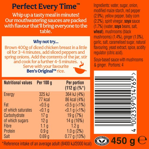 Ben's Original Cantonese Sauce