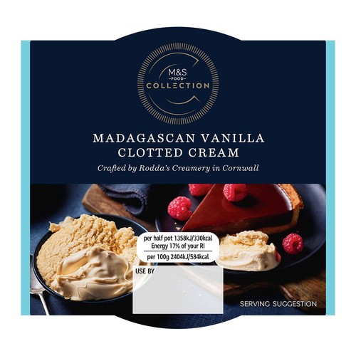 M&S Collection Madagascan Vanilla Clotted Cream