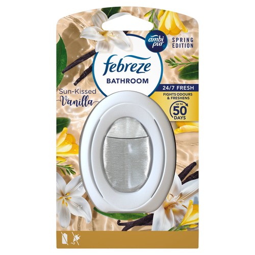 Febreze Single Bathroom Air Freshener Sun-Kissed Vanilla