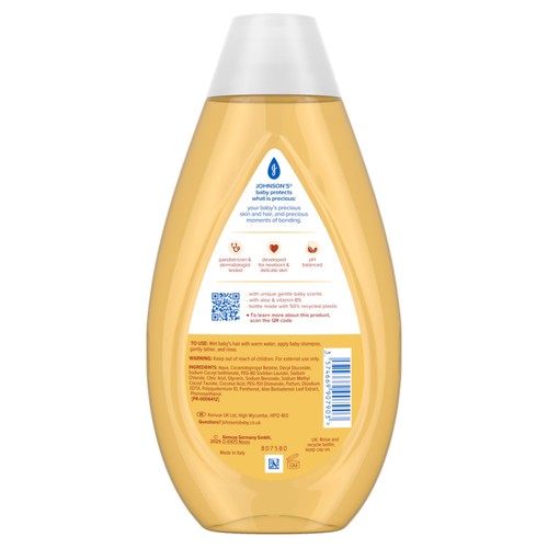 Johnson's Baby No More Tears Shampoo for Gentle Daily Care 