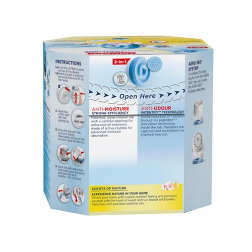 Unibond Aero 360 Flower Meadow Refills