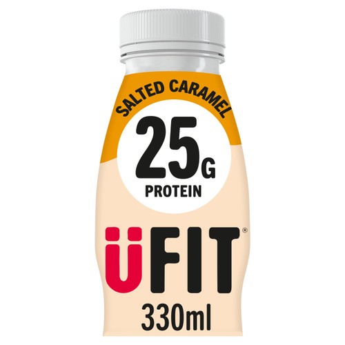 UFIT Salted Caramel 25g Protein Milkshake 